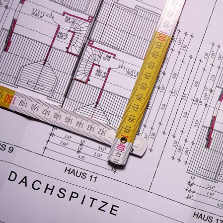 techverm GbR - Vermessungsbüro Mainz - Lageplan zum Bauantrag